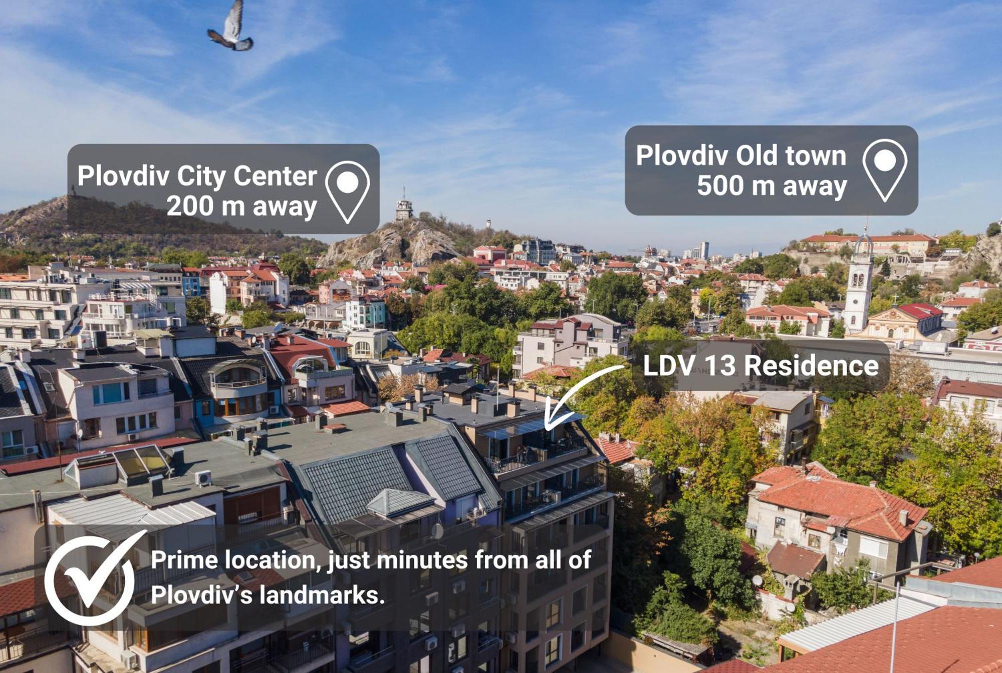 Ldv 13 Apartments Free Private Parking Plovdiv Extérieur photo